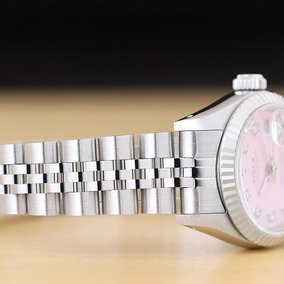 Sale! Rolex Pink 18k Ladies Watch! Mint! main image 7